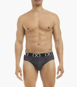 2(X)ist - (X) Sport Brief 3-Pack - Red/Navy/Stripe -Men Underwear Store 11731 44877.1652561638