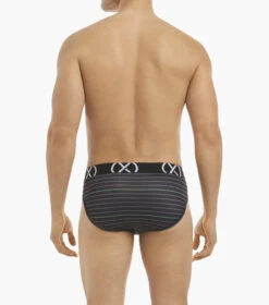 2(X)ist - (X) Sport Brief 3-Pack - Red/Navy/Stripe -Men Underwear Store 11733 16601.1652561640