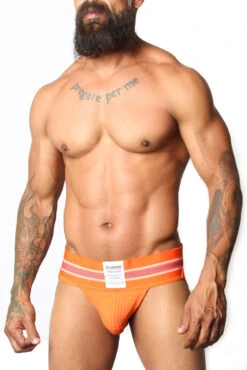 CellBlock 13 Tight End Jockstrap - Orange -Men Underwear Store 12180 39575.1652561630