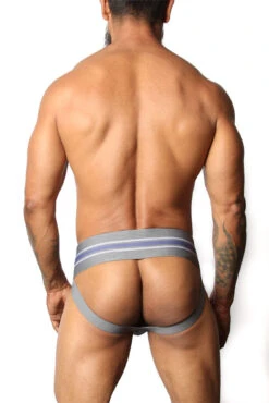 CellBlock 13 Tight End Jockstrap - Grey -Men Underwear Store 12189 75764.1652561631