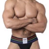 CellBlock 13 Tight End Jockstrap - Pride Black -Men Underwear Store 12214 25081.1652561636