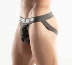 Code 22 - Army 1973 Jockstrap - Camo Gray -Men Underwear Store 12233 69390.1652561637