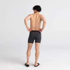 SAXX Kinetic HD - Boxer Brief - Gray Mini Stripe -Men Underwear Store 12414 76847.1652561639