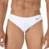 Speedo - Fitness Solar 1" Brief - White -Men Underwear Store 25785 F 28067.1678587989