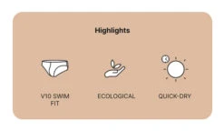 2eros - V10 Print Swim Brief - Viper -Men Underwear Store 2eros Swim Brief Detail 06745.1679004443