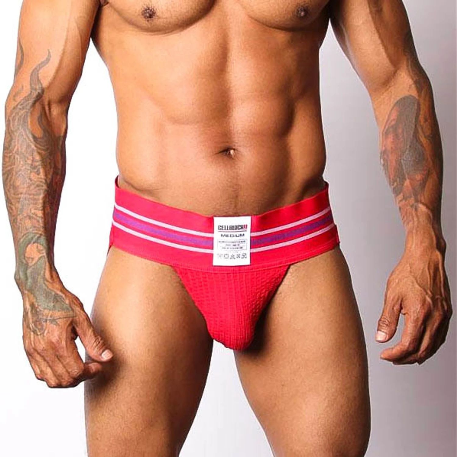 CellBlock 13 Tight End Jockstrap - Red 3 CellBlock 13 Tight End Jockstrap - Red