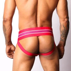 CellBlock 13 Tight End Jockstrap - Red 9 CellBlock 13 Tight End Jockstrap - Red -Men Underwear Store 4722 79617.1652561641