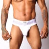 CellBlock 13 Tight End Jockstrap - White -Men Underwear Store 4730 03970.1652561628