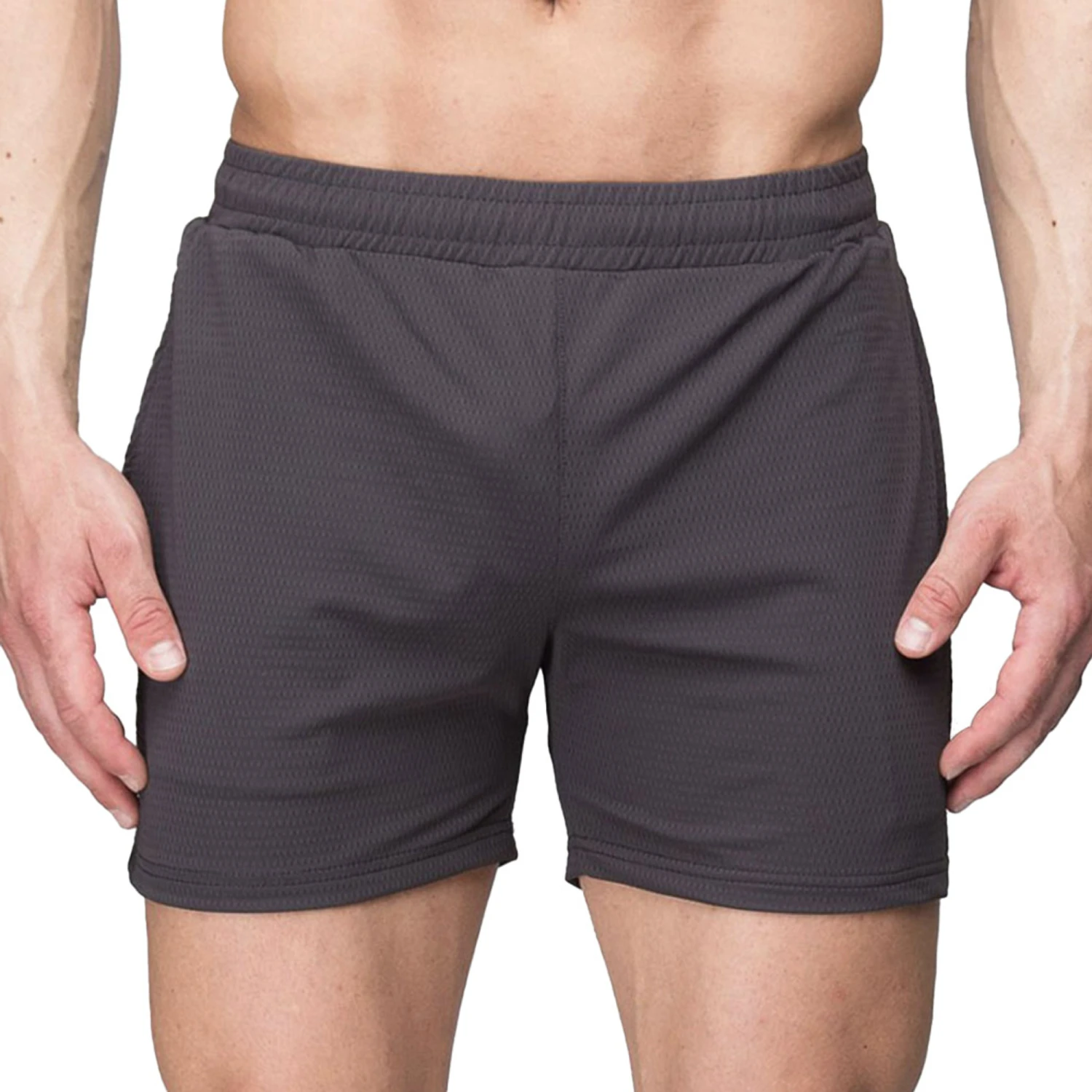 St33le - 1466 Performance Gym Shorts - Charcoal 3 St33le - 1466 Performance Gym Shorts - Charcoal
