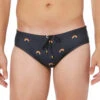 Penguin - Pride Rainbow Swim Brief - Dark Sapphire -Men Underwear Store 57646 F 42268.1680133773