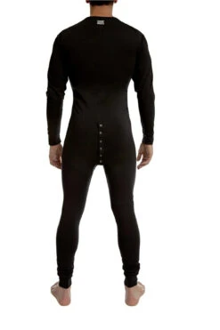 Jack Adams LumberJACK Union Suit - Black -Men Underwear Store 5959 28881.1652561626