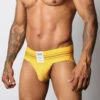 CellBlock 13 Tight End Jockstrap - Yellow -Men Underwear Store 6109 26658.1652561627
