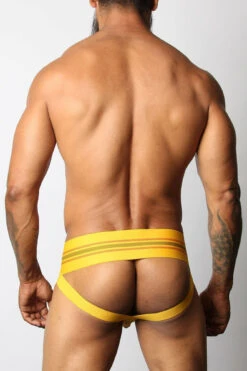 CellBlock 13 Tight End Jockstrap - Yellow -Men Underwear Store 6111 39522.1652561629
