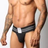 CellBlock 13 Tight End Jockstrap - Black -Men Underwear Store 6120 83305.1652561630