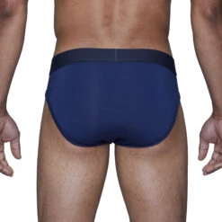 Wood - Hip Brief - Deep Space Blue -Men Underwear Store 61422 B2 30674.1666115649