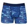 Wood - Boxer Brief W/ Fly - Blue Liquid -Men Underwear Store 61435.F 82609.1666062684