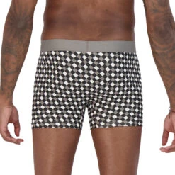 Wood - Boxer Brief W/ Fly - B/W Dimension -Men Underwear Store 61489 B2 87916.1666065242