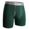 2UNDR - Swing Shift Solid Boxer Brief - Dark Green
