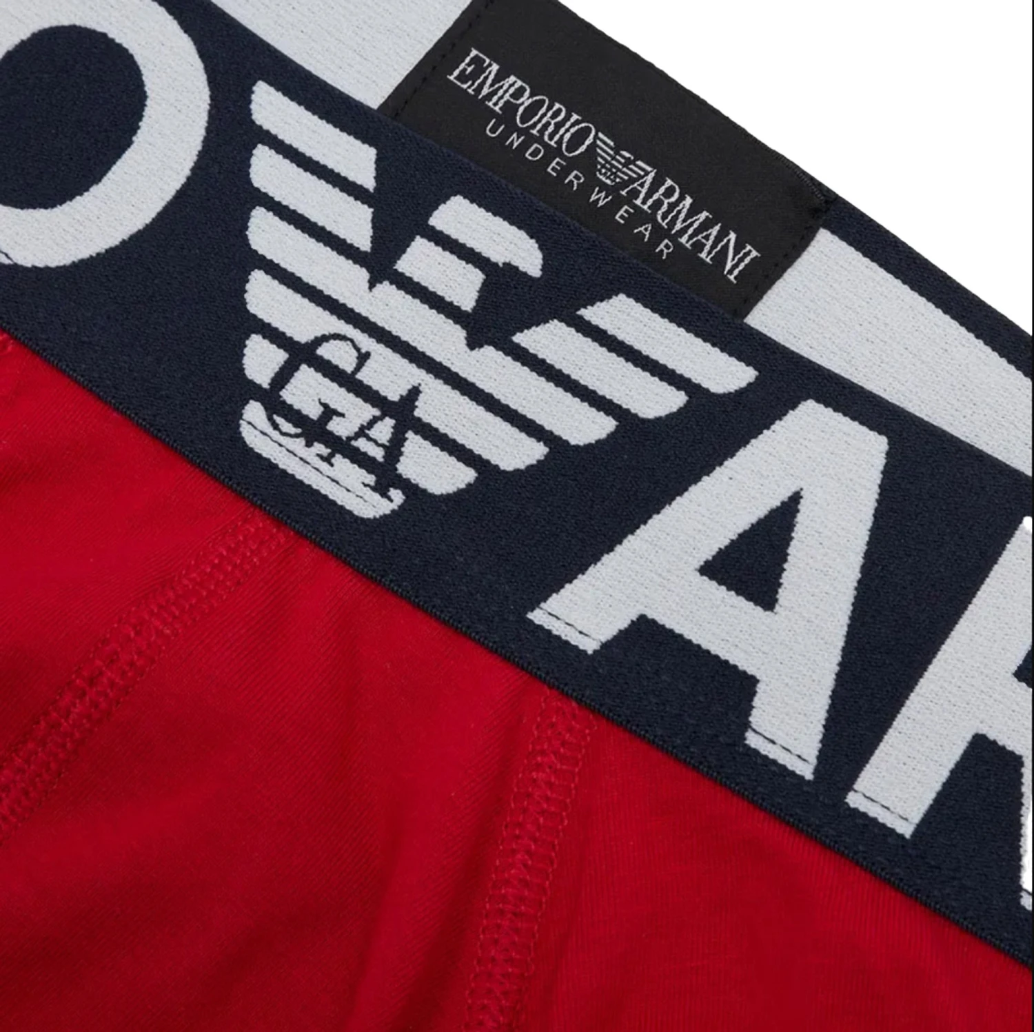 Giorgio Armani Emporio Armani - Mega Logo Brief - Cherry 6 Giorgio Armani Emporio Armani - Mega Logo Brief - Cherry - Image 4