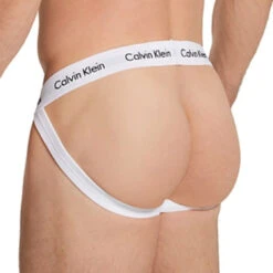 Calvin Klein - Cotton Stretch Jockstrap - White -Men Underwear Store 63305 B 72 88880.1655254628