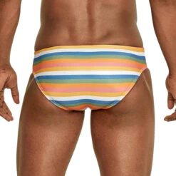 Speedo - Printed One Swim Brief - Vibe Stripe -Men Underwear Store 64486 B 55348.1679884424