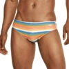 Speedo - Printed One Swim Brief - Vibe Stripe -Men Underwear Store 64486 F 33443.1679884422