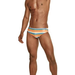Speedo - Printed One Swim Brief - Vibe Stripe -Men Underwear Store 64486 LS 81933.1679884425
