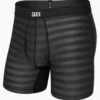 SAXX - DropTemp Cooling Mesh Boxer Brief - Black Heather -Men Underwear Store 65278 F 91368.1658262584