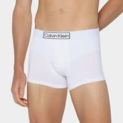 Calvin Klein - Reimagined Heritage Trunk - White -Men Underwear Store 65338 S 48693.1661971776