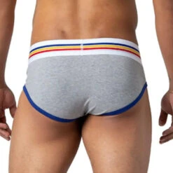 Bike - Cotton Stretch Brief - Gray -Men Underwear Store 65748 B 16892.1666049734