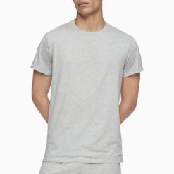Calvin Klein - 5-Pack Cotton Classics Crew Neck T-Shirt - Wt/Gry/Bk -Men Underwear Store 66200 F2 09828.1670623073