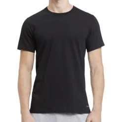 Calvin Klein - 5-Pack Cotton Classics Crew Neck T-Shirt - Wt/Gry/Bk -Men Underwear Store 66200 F4 19327.1670629680