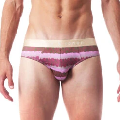Parke & Ronen - Low Rise Brief - Strawberry Venetian