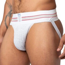 Bike - Original #10 Jockstrap - White -Men Underwear Store 66272 S2 35037.1664243456