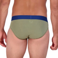 Wood - Hip Brief - Olive -Men Underwear Store 66432 B2 10805.1669159998