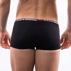 BWET - Nemo Perfect Fit Swim Trunks - Black -Men Underwear Store 66568 B 98866.1677277980