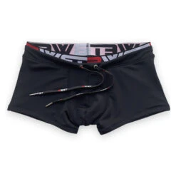Men Underwear Store 17 BWET - Nemo Perfect Fit Swim Trunks - Black