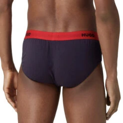 Hugo Boss - Cotton Stretch Hip Briefs - 3-Pack -Men Underwear Store 66603 B 61442.1682029447