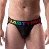 Nasty Pig - Pride Jockstrap 2.0 - Black -Men Underwear Store 67195 F 26056.1686871844