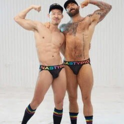 Nasty Pig - Pride Jockstrap 2.0 - Black -Men Underwear Store 67195 LS 94170.1686871852