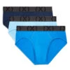 2(x)ist - (X) Sport Mesh Low Rise Brief 3-Pack - Navy/Blue/Blue -Men Underwear Store 67412 F1 24766.1675200090