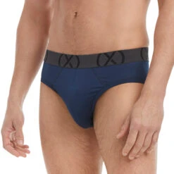 2(x)ist - (X) Sport Mesh Low Rise Brief 3-Pack - Navy/Blue/Blue -Men Underwear Store 67412 S 49738.1675200092