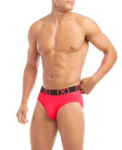 2(x)ist - (X) Sport Low Rise Brief 3-Pack - Blue/Green/Pink -Men Underwear Store 67716 S 09091.1675213910