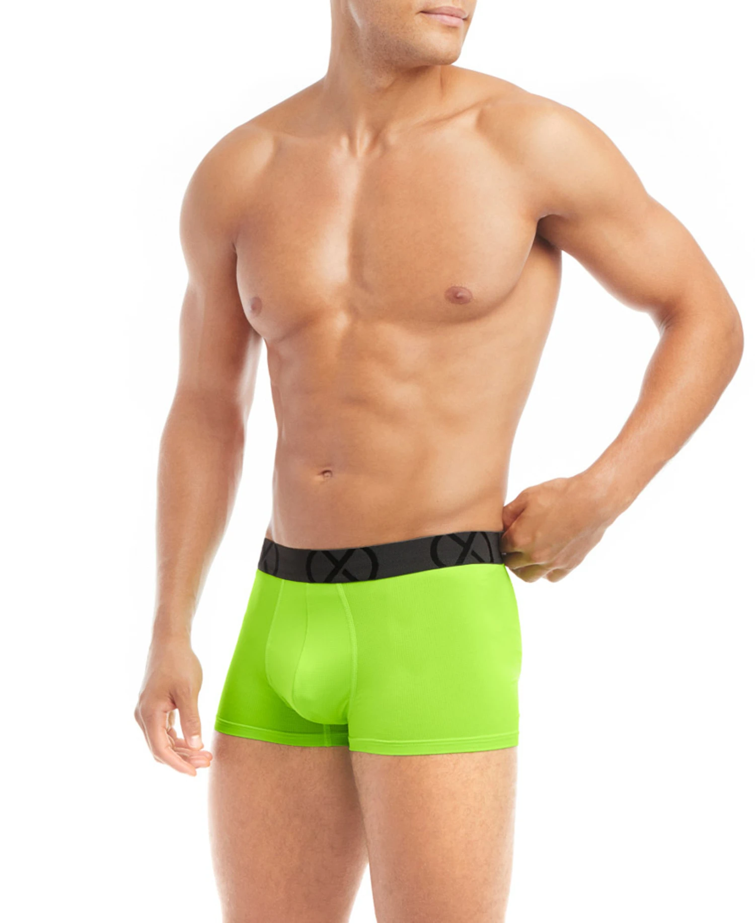 2(x)ist - (X) Sport Mesh Low Rise Trunk 3-Pack - Blue/Green/Pink 5 2(x)ist - (X) Sport Mesh Low Rise Trunk 3-Pack - Blue/Green/Pink - Image 3