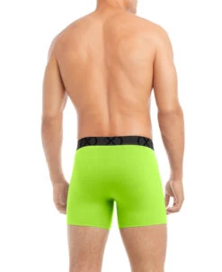 2(x)ist - (X) Sport Mesh Low Rise Boxer Brief 3-Pack - Blue/Green/Pink -Men Underwear Store 67736 B1 57043.1675214996