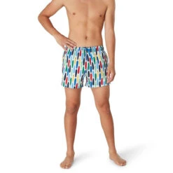 Speedo - Volley 14" Swim Short - Azure Blue -Men Underwear Store 68111 LS 77387.1679525506