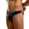 Jack Adams - Second Skin Swimsuit Bikini - Japanese Flower Black