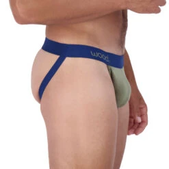 Wood - Jock Strap - Olive -Men Underwear Store 68410 S 33266.1680045767