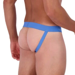 Wood - Jockstrap - Steel Blue Rings -Men Underwear Store 68434 S 93489.1683079975