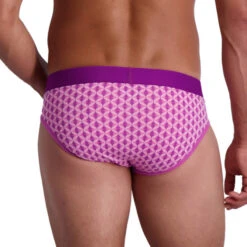 Wood - Hip Brief - Purple Interlock -Men Underwear Store 68445 B 74312.1683079750